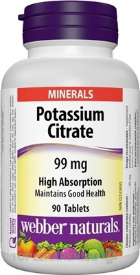 Webber Naturals Draslík 99 mg
