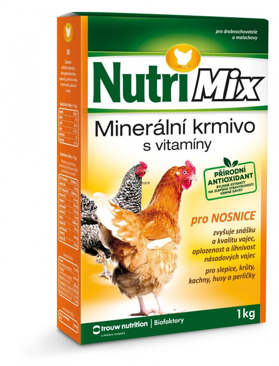 NUTRIMIX MINERALNE KRMIVO PRE NOSNICE