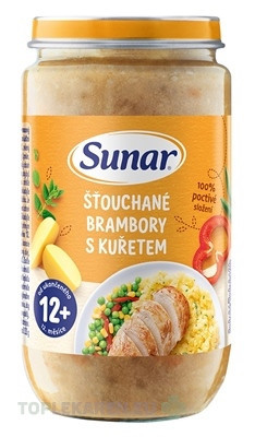 Sunar ŠŤUCHANÉ ZEMIAKY S KURAŤOM