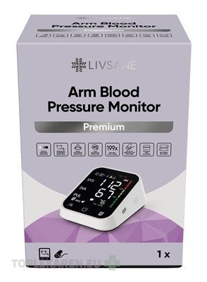 LIVSANE Ramenný monitor krvného tlaku Premium