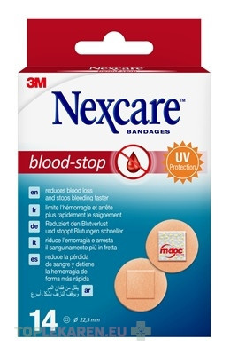 3M Nexcare Blood-Stop Kruhové náplasti