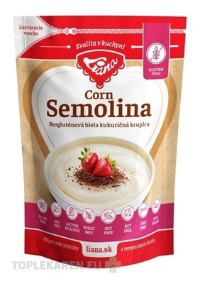 Liana Corn SEMOLINA biela kukuričná krupica