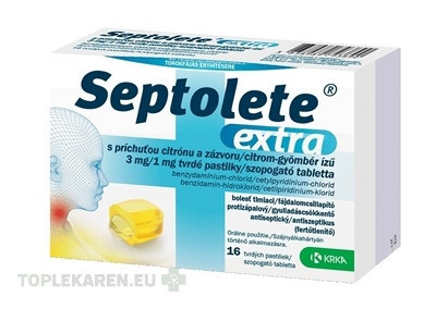 Septolete extra citrón a zázvor
