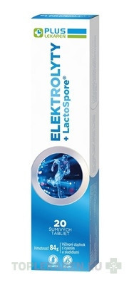 PLUS LEKÁREŇ ELEKTROLYTY + LactoSpore
