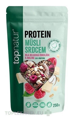 topnatur PROTEIN Müsli srdcom B. Čokoláda & Malina