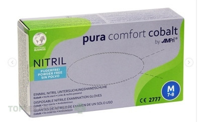 AMPri Pura Comfort Cobalt Nitrilové rukavice