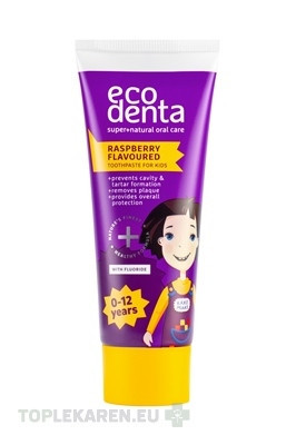 EcoDenta FOR KIDS RASPBERRY Flavoured Kaké Maké