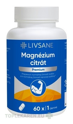 LIVSANE Magnézium citrát Premium