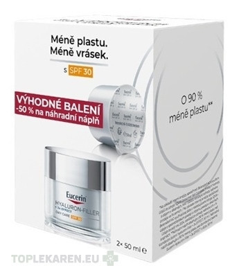 Eucerin HYALURON-FIL.+3xEFFECT Denný krém SPF30