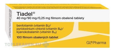 Tiadel 40 mg/90 mg/0,25 mg