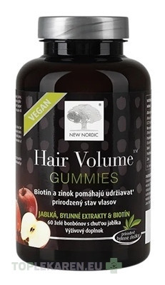 NEW NORDIC Hair Volume GUMMIES VEGAN