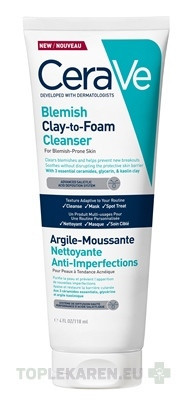 CERAVE Čistiaci Clay-to-Foam krém
