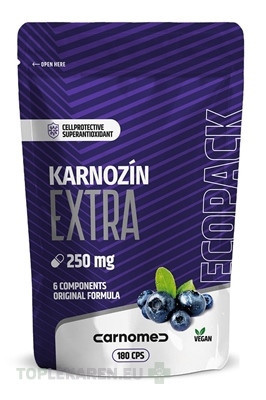 CarnoMed Karnozín EXTRA 250 mg ECOPACK