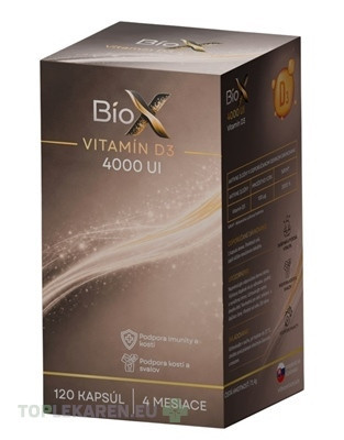 BioX VITAMÍN D3 4000 UI