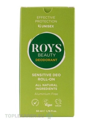 ROYS BEAUTY SENSITIVE DEO UNISEX