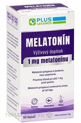 PLUS LEKÁREŇ MELATONÍN
