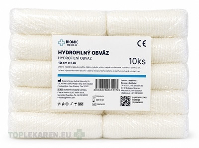 BIOMIC Obväz hydrofilný