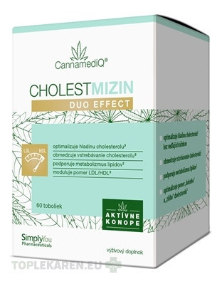 CannamediQ CHOLESTMIZIN Duo Effect