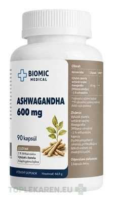 BIOMIC ASHWAGANDHA 600 mg