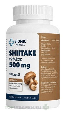 BIOMIC SHIITAKE 500 mg