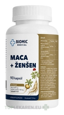 BIOMIC MACA a ŽENŠEN