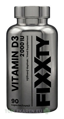 FIXXTY VITAMIN D3 2000 IU