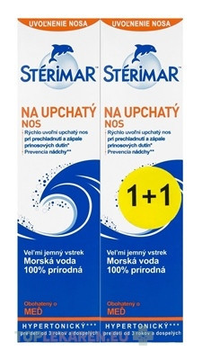 STERIMAR Na upchatý nos DUOPACK