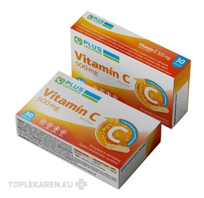 PLUS LEKÁREŇ Vitamín C 500 mg