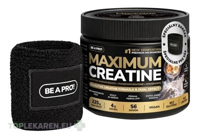 BE A PRO! MAXIMUM CREATINE dual effect + Darček