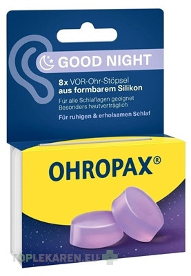 OHROPAX GOOD NIGHT Ušné vložky