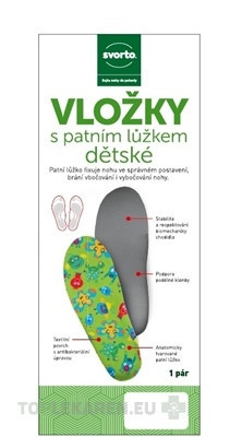 svorto VLOŽKY ortopedické s pätným lôžkom 014