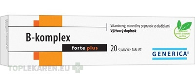 GENERICA B-komplex forte plus