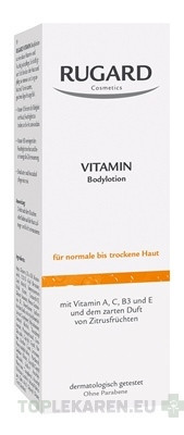 RUGARD VITAMÍNOVÉ telové mlieko
