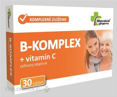 Slovakiapharm B-KOMPLEX + vitamín C