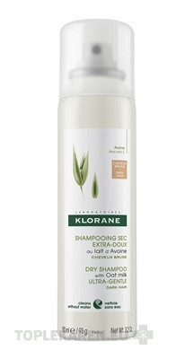 KLORANE SHAMPOOING SEC Lait d'Avoine BRUNS