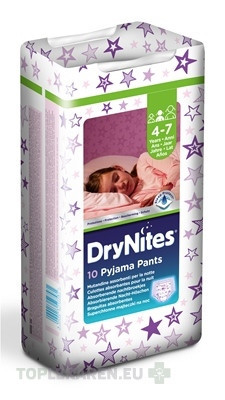 HUGGIES DryNites MEDIUM PRE DIEVCATA  (4-7 rokov)