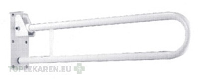 Madlo sklopné k WC kovové