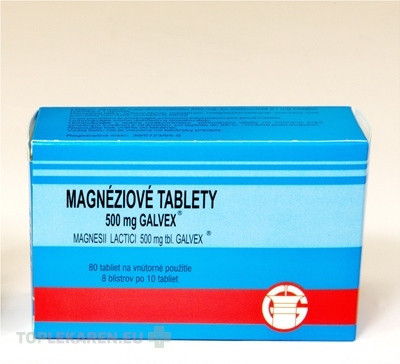 Magnesii lactas Galvex 500 mg