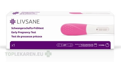 LIVSANE Včasný tehotenský test