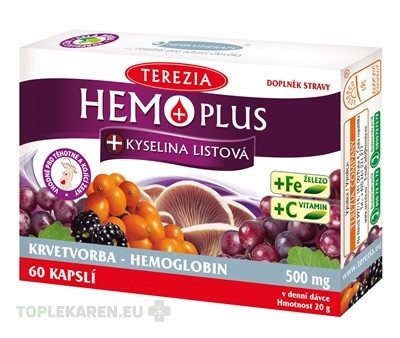 TEREZIA HEMOPLUS + KYSELINA LISTOVÁ