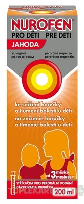 NUROFEN pre deti Jahoda