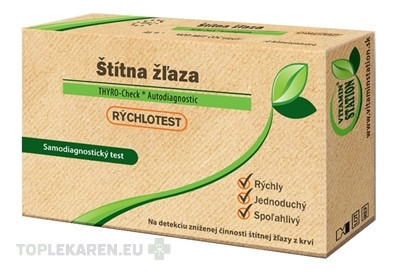VITAMIN STATION Rýchlotest Štítna žľaza