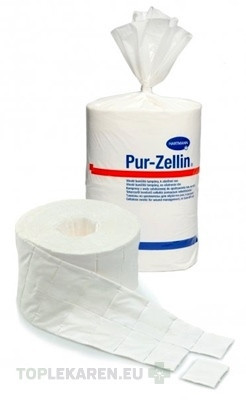 PUR-ZELLIN vata buničitá, stáčaná, delená