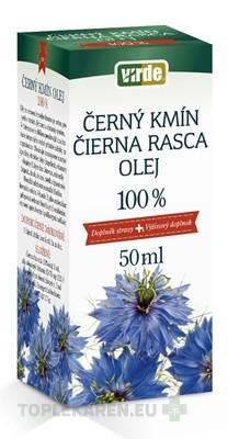 VIRDE ČIERNA RASCA OLEJ 100 %