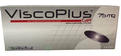 ViscoPlus Gel 2,5% hyaluronát sodný