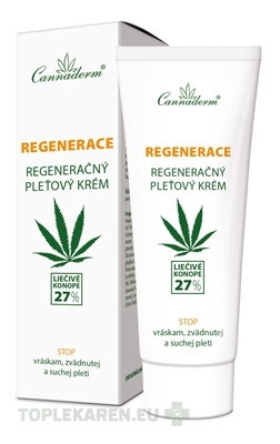 Cannaderm REGENERACE regeneračný krém
