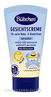 BUBCHEN BABY&KINDER KRÉM NA TVÁR OF50+ sensitiv