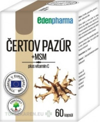 EDENPharma ČERTOV PAZÚR + MSM