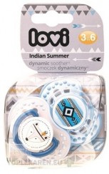 LOVI Dynamický utišujúci cumlík Indian Summer