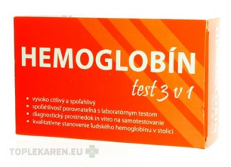 BIOGEMA HEMOGLOBÍN TEST 3v1